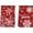 -, variant on SM-XLHN Red Snowflake Let it Snow Christmas Kitchen Towels Dish Towels 18x26 Inch Xmas Home Kitchen Decorations Hand Towels Set of 2 Drying Dishcloth
