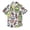 Skull and Fruits, variant on Dailycode Small Short Sleeve Button Down Shirts Dinosaur and Cloud Casual Shirt 3-10 Years
