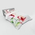 thumbnail image 3 of Ambesonne Nature Bedding Set 3 Pcs, Pastel Nature, Twin XL, White Red Green, 3 of 3
