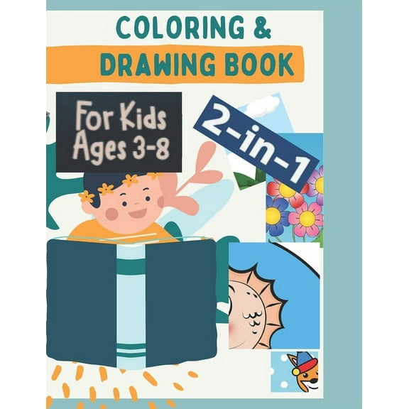 coloring & drawing book (Paperback)