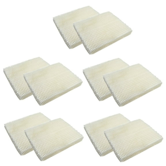 HQRP 10-Pack Wick Filter for Vornado 221, 232, 421, 432, HU1-0021, HU1-0006-11, HU1-0007-11, 3120-900