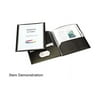 Cardinal 13601 ReportPro 10-Pocket Project Organizer, Letter, Black