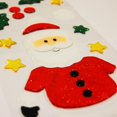 thumbnail image 2 of Santa and Holly Christmas Window Gel Stickers, 2 of 2