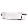 thumbnail image 2 of Home Essentials 4105 White Essentials 1 Quart Baker With Iron Rack, 2 of 2