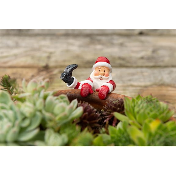 Pot Buddies Christmas Father Christmas Man Plant Pot Hanger