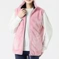 thumbnail image 5 of Womens Heated Vest Heated Vest Stand Collar Cotton Sleeveless Jacket Coral Smart Constant Temperature Womens Vest, 5 of 9