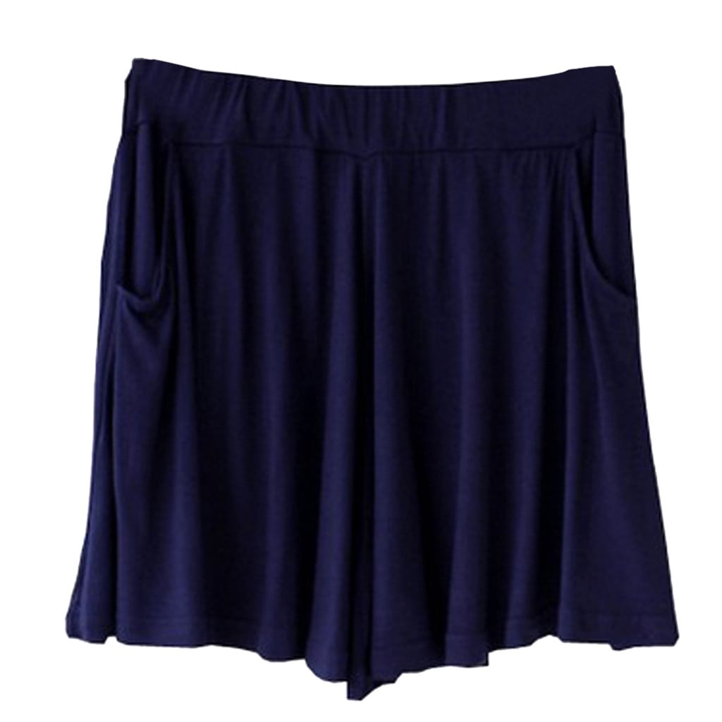 ZXHACSJ Lady High Waist Women Yoga Baggy Sport Running Shorts Fitness