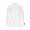 thumbnail image 6 of SParms SP-MEN-FUL-PL-HIGH-WHT-XL Plain Logo Full Body High Neck for Mens, White - Extra Large, 6 of 10