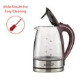 thumbnail image 4 of Brentwood Appliances KT-1900PR Tempered Glass Tea Kettles, 1.7-Liter, Purple, 4 of 6