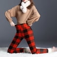 thumbnail image 5 of HTNBO Womens Cashmere High Waist Leggings Pant Winter Warm Sherpa Fleece Lined Stretchy Plush Thermal Pants Christmas Clear?ance under 10, 5 of 8
