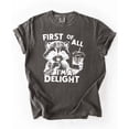 thumbnail image 4 of First of All I'm A Delight Shirt for Women and Men Funny Raccoon Tee for Adults Pepper Shirt Adult Medium, 4 of 4