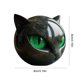 thumbnail image 5 of Halloween Cat Sculpture Resin Tabletop Statue para Del () Verde, 5 of 9