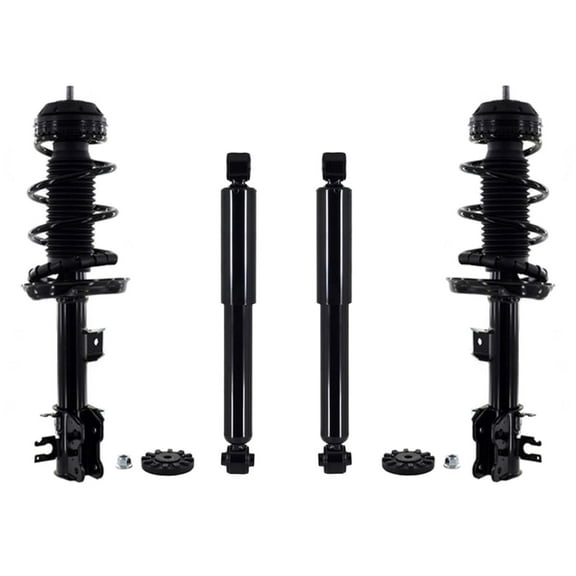 Front Complete Spring Struts & Rear Shocks Fits FIat 500 Pop 2012-2016