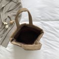 thumbnail image 3 of Bolsa de mano de algodón acolchado para otoño e invierno bandolera Ehuebsd de gran capacidad con patrón de rombos diseño Simple acolchado 2022, 3 of 9