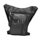 thumbnail image 1 of Bolsa cartuchera al aire libre para hombres y mujeres con cierre de cremallera y correa ajustable para la pierna Negro, 1 of 8