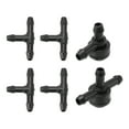 thumbnail image 1 of Kit de boquillas de lavado de parabrisas Unique Bargains para Volvo C30 2.4l 5 cilindros Boquillas de rociado de parabrisas Jet limpiaparabrisas No. 31391513/9178897 4 Pcs Conector de manguera T, 1 of 6