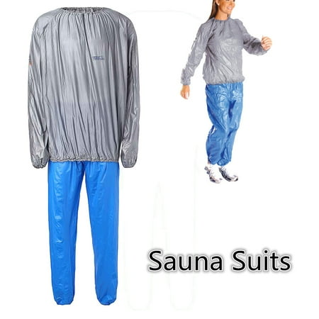 New Uni Silver Sauna Suit Heavy Duty Sweat Exercise Gym Fitness Weight Loss Anti Rip New Uni Silver Sauna Suit Heavy Duty Sweat Exercise Gym Fitness Weight Loss Anti Rip