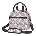 thumbnail image 1 of Disketp Poodle Dog Lonchera Térmica para Mujer y Hombre, Bolsa de Almuerzo Reutilizable e Impermeable para Trabajo, Viajes y Picnic, 1 of 7