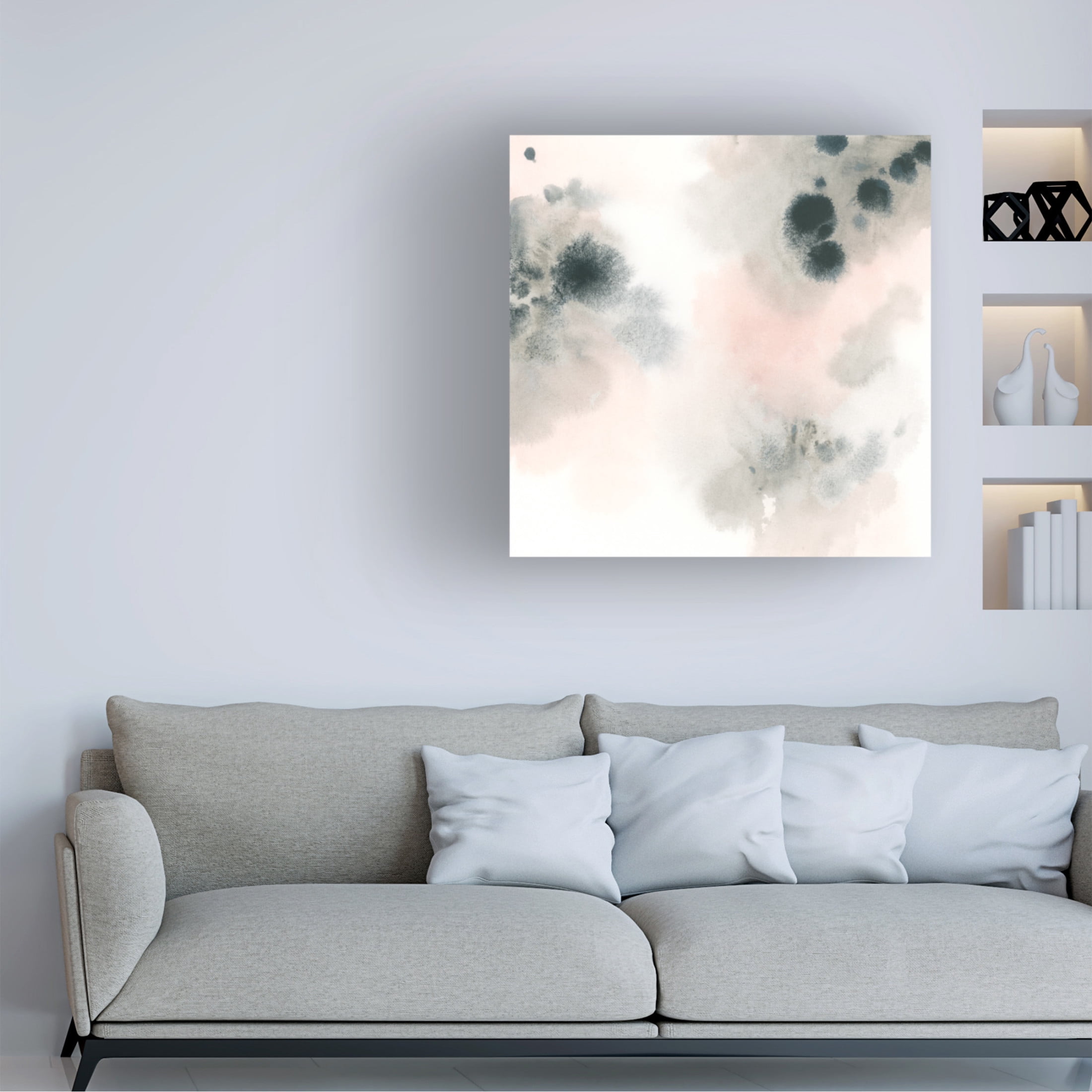 Trademark Fine Art June Erica Vess  Electron Bloom II Canvas Wall Art