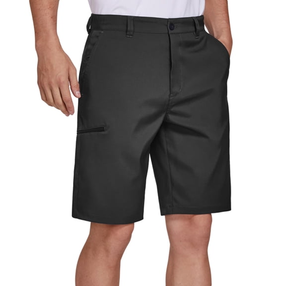 PULI Men’s Golf Hybrid Dress Shorts Lightweight Quick-Dry Summer Flat Front Casual Shorts with Pockets