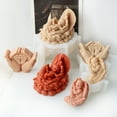 thumbnail image 3 of lanema Silicone Mold Beautiful Clay Ornaments Molds Cute Baby Shape Statue Molds Silicone Candle Mold Perfect for Crafting Clay, 3 of 18