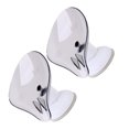 thumbnail image 3 of Shisuyan Bathroom Soap Storage Rack Grey 2Pcs 5.11X3.93X3.54in, 3 of 8