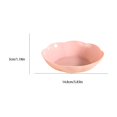 thumbnail image 2 of Novryn Orange Flower Shaped Melamine Serving Bowl Salad Bowl, 6 x 1 Inch, Food Grade Kitchen Essential for Home Cooking, 2 of 4