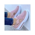 thumbnail image 3 of Ymiytan Women Casual Fashion Sneakers Platform Chunky Hollow Out Wide Width Summer Shoes Size 5-9, 3 of 5