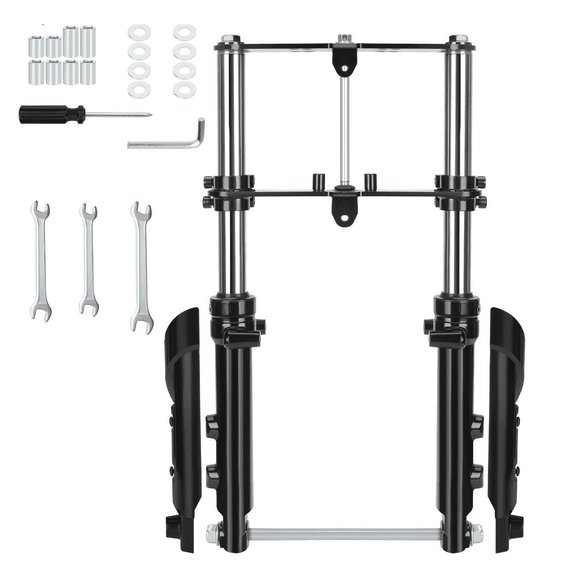 Front Fork Suspension Kit Compatible with 80cc 105cc Monster Mega Moto MMB80 MMB105 Motovox MBX10 MBX11 Coleman CT100U Baja DB30 GMB100 TrailMaster Storm 200 Mini Bike Parts