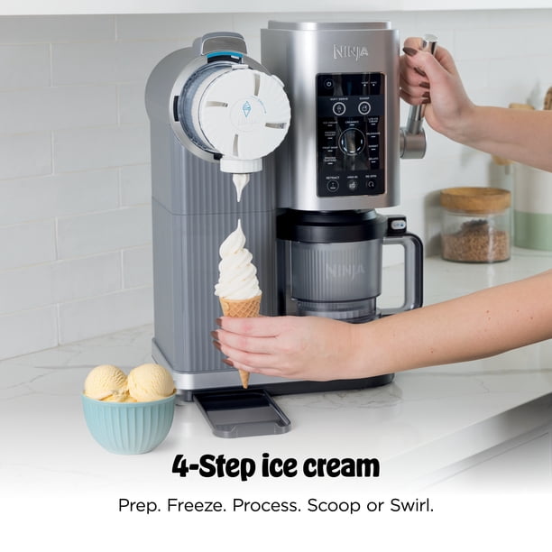 Free Shipping! Ninja Soft Serve Ice Cream Maker with 13 One-Touch