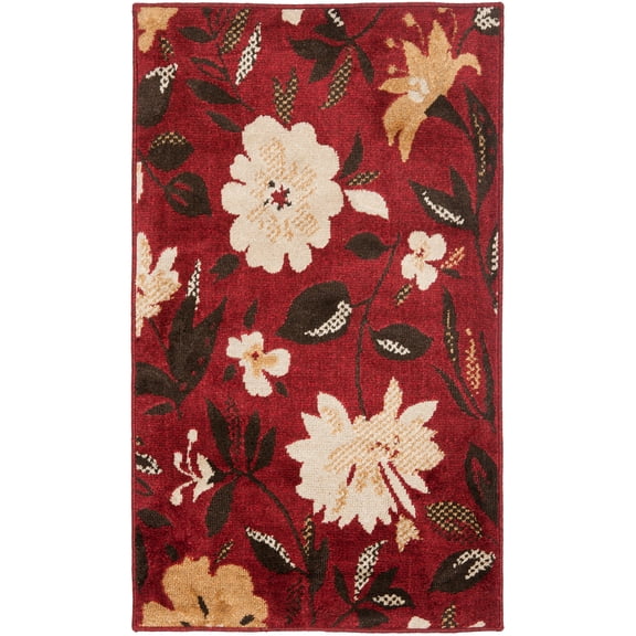 Safavieh Kashmir Christopher Floral Area Rug, Red/Ivory, 5' x 8'