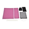 thumbnail image 4 of Director Chair Cover, Simple Installation  Chair  Exquisite Wear Resistant With Garbage Storage Bag For Office Purple,Black,Rose Red, 4 of 8