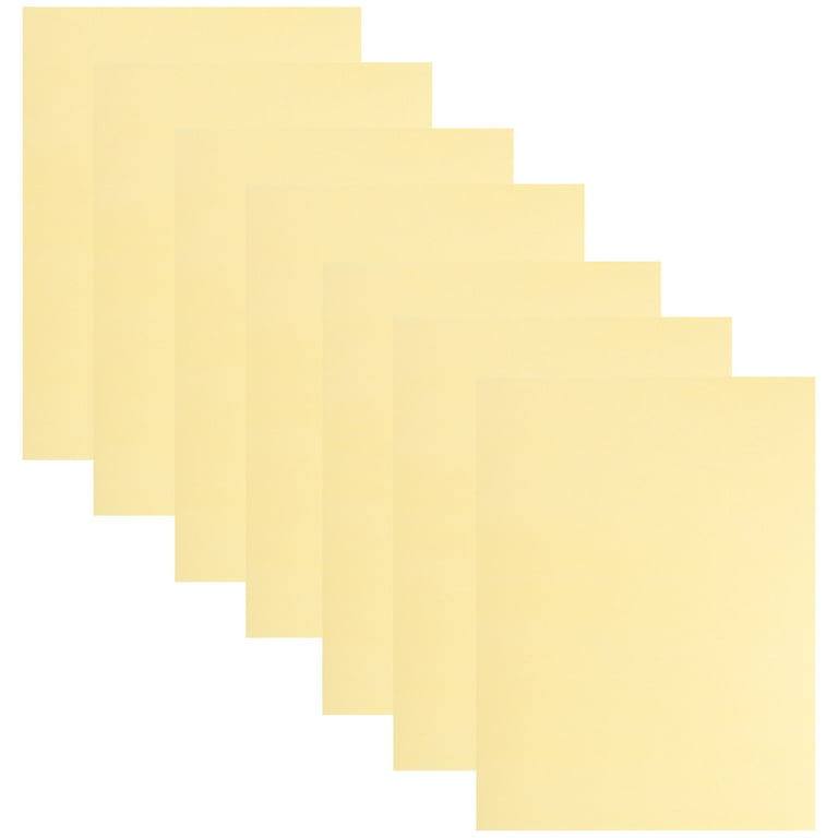 Uxcell 8x12 200x300mm Foam Sheet for Crafts Foam Boards Foam Paper Sheets  for Art, Yellow 10 Pack