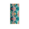 thumbnail image 4 of 3D Stained Glass Window Film, Geometric Decorative Window Privacy Film for Bathroom,Front Door,Home, Sun Blocking Heat Control,Static Cling, 17.7"x39.4", 4 of 5