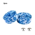thumbnail image 4 of keepw 2x High Density Bike Handlebar Tape With Excellent Shock Absorption Natural Synthetic Materials White blue, 4 of 6