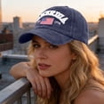 thumbnail image 4 of 250th Anniversary USA Hat Casual Adjustable Patriotic Baseball Cap Commemorative Unstructured Low Profile Dad Trucker Golf Cap Outdoor Sport Black, 4 of 6