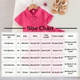 thumbnail image 2 of Girl's 2 Piece Outfits Fashion Short Sleeve Shirt and Wide Leg Pants Clothes for Girls Size 6M-3Y, 2 of 6