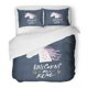 thumbnail image 1 of ABPHQTO Juego de ropa de cama de 3 piezas Accesorio Dibujos animados Lindo Unicornio Apliques Pastel Vivero Texto Puede ser Insignia Parche Pared Adorable Funda nórdica con 2 estuches, 1 of 1