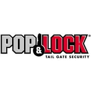 Pop and Lok Gate Defender Black Tailgate Lock