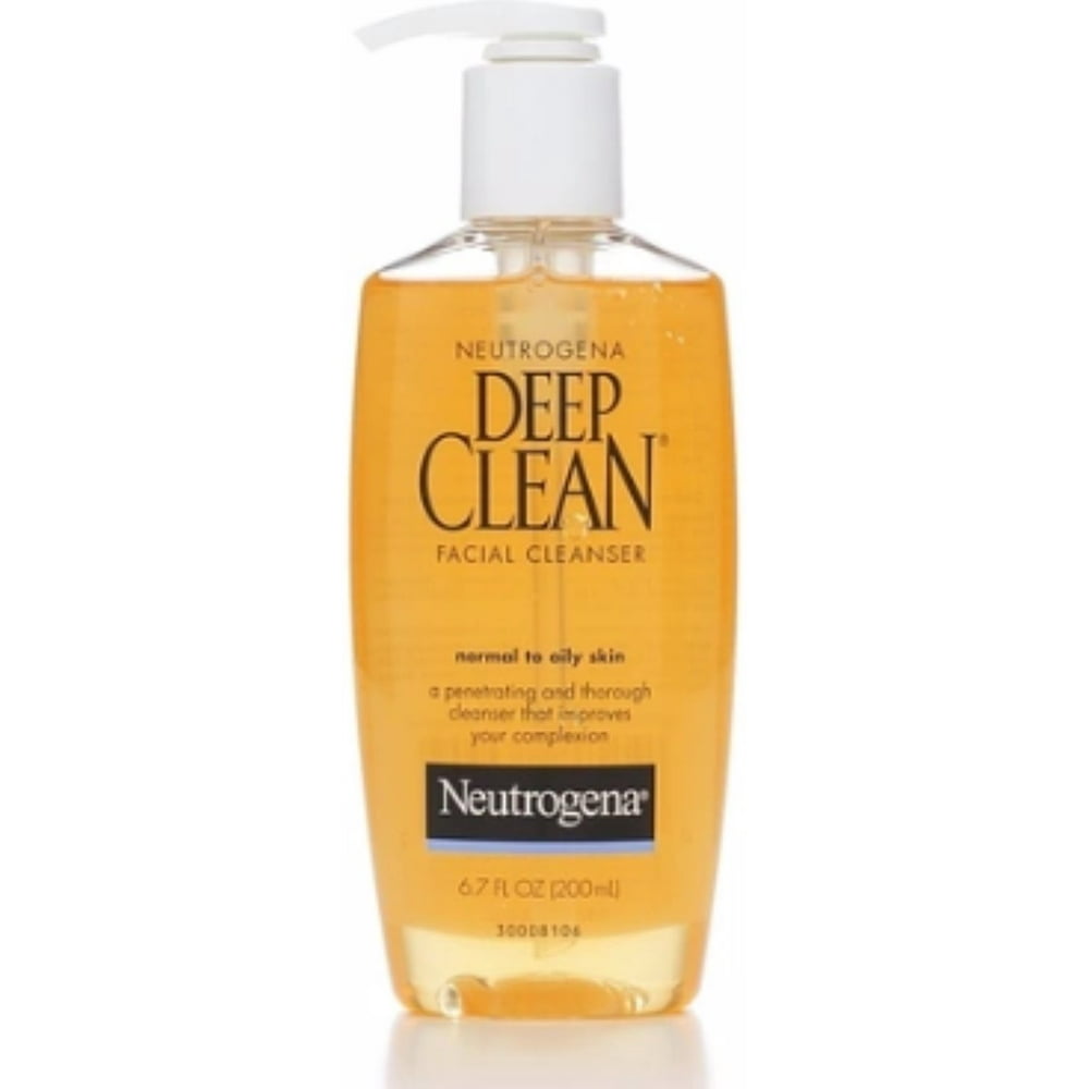 Neutrogena Deep Clean Facial Cleanser, Normal to Oily Skin 6.70 oz