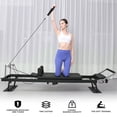 thumbnail image 7 of TidBay Pilates Reformer Machine Yoga Studio Bed Home Workout Pilates Machine Foldable Pilates Machine Equipment, 7 of 7