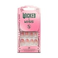 thumbnail image 3 of WICKED X Kiss Press On Nails, ‘Pink Perfection’, Pink, Short Oval, 28 Count, 3 of 14