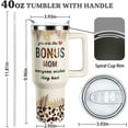 thumbnail image 6 of Mothers Day Birthday Christian Gifts for Mom from Daughter Son, 40 oz Best Mom Ever Mother's Day Cup Tumbler with Handle Lid and Straw, Mama Gifts for Moms, 6 of 6