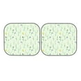 thumbnail image 5 of Lsque Wildflower Watercolor 5 2 PCS Windshield Sun Shade | CarFoldable Window Covers | Car Accessories Reflect UV for Universal Cars SUV Truck | Medium, 5 of 7