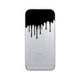 thumbnail image 2 of Iconic Prints Clear Phone Case, Black Drip, 2 of 2