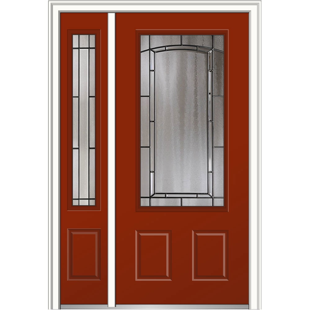 Verona Home Design Solstice Glass 51 X81 75 Majestic Steel