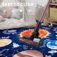 thumbnail image 4 of Janvonne Space Kids Area Rug,Low Pile Non-Slip Washable Carpet for Nursery Playroom Bedroom,5x7ft, 4 of 9