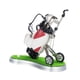thumbnail image 4 of Bolsa de Golf DYNWAVEMX portalápices en miniatura decoración de escritorio 20x12x20cm blanco rojo, 4 of 8