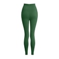 thumbnail image 4 of UOCUFY Anti Cellulite Compression 3D Leggings Women Butt Lifting Tummy Control with Resistance Bands Gym Yoga Pants (Green, L), 4 of 7