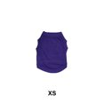 thumbnail image 4 of Greeniant Ropa para cachorros Algodón Sin hebillas Primavera y verano Chaleco para perros Disfraces Ropa Cachorros Sudadera Camisa para mascotas Verde Ropa para mascotas Violeta XS Greeniant PT003787-57B, 4 of 6